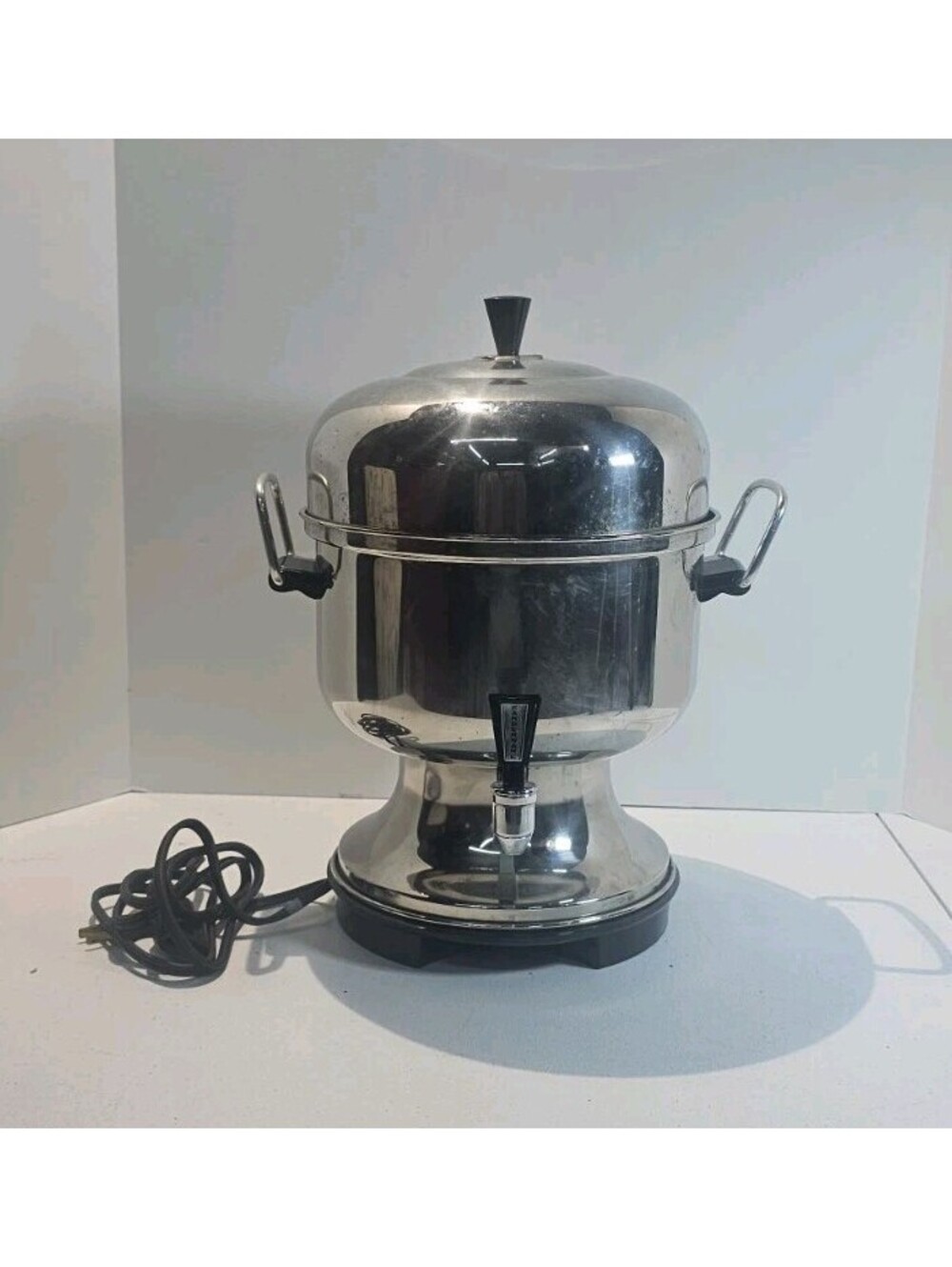 Vintage Farberware 130-A 12-30 Cup Coffee Urn Percolator USA Tested Working